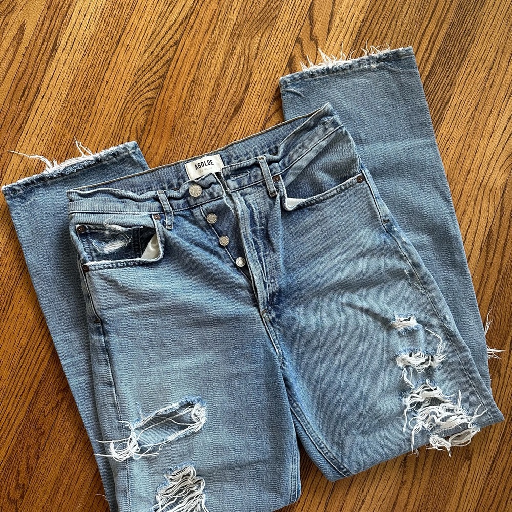 Agolde 90’s Mid Rise Loose Fit Jeans